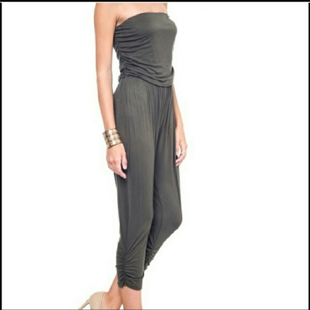 NUDE strapless jumpsuit